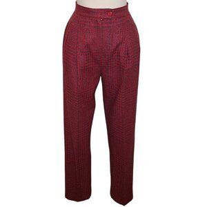Vintage 70's Mister Leonard Houndstooth Wool Pants